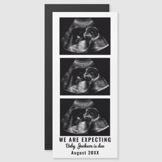 Sonogramme Grossesse Faire-part Photo Booth Strip
