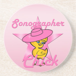 Sonographer Chick #8 Coaster