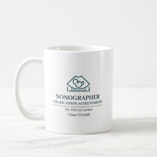 Sonographer Custom Name Since Year Coffee Mug