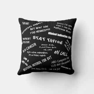 Sonographer Therapy Throw Pillow