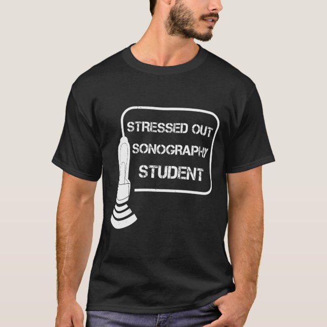 Sonographer Ultrasound Technician Gift Idea T-Shirt (Front)