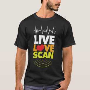 Sonographer Ultrasound Technician healthcare Nurse T-Shirt
