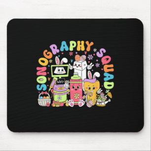 Sonography Squad Easter Ultrasound Tech Easter Son Mouse Pad