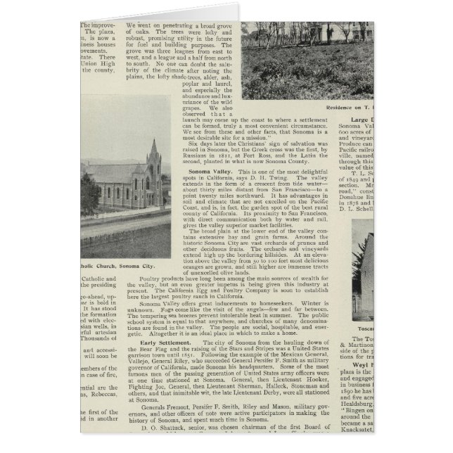 Sonoma, Californie (Devant)