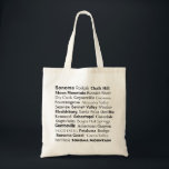 Sonoma Canvas Wine Tote<br><div class="desc">A wonderfully affordable tote bag featuring the wine regions of Sonoma County California.  Purchase as is or customize the back.</div>