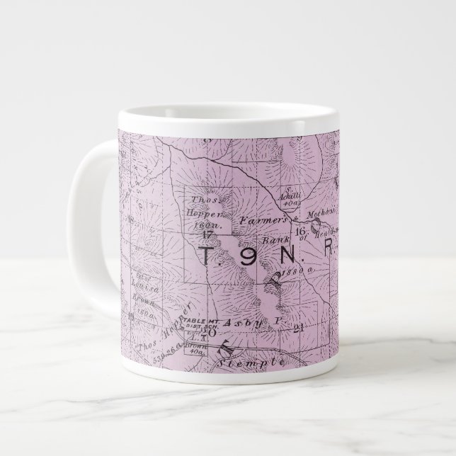 Sonoma County, California 10 Large Coffee Mug (Front Left)