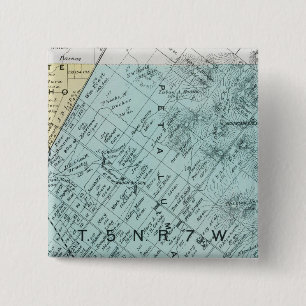 Sonoma County, California 13 2 Inch Square Button