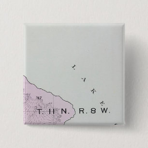 Sonoma County, California 15 2 Inch Square Button