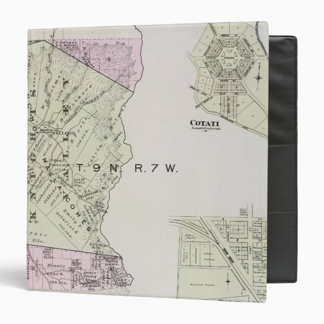 Sonoma County, California 20 Binder (Front/Inside)