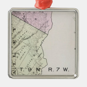 Sonoma County, California 20 Metal Ornament