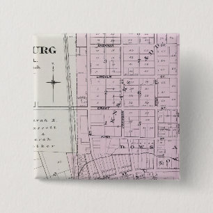 Sonoma County, California 22 2 Inch Square Button