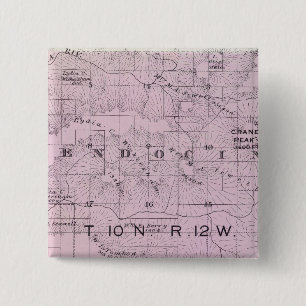 Sonoma County, California 27 2 Inch Square Button