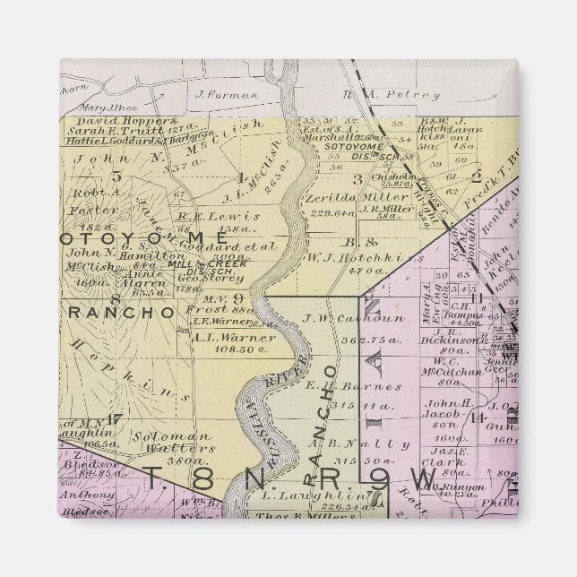 Sonoma County, California 2 Magnet (Front)