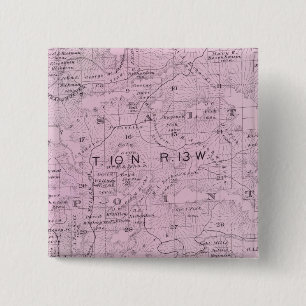 Sonoma County, California 33 2 Inch Square Button