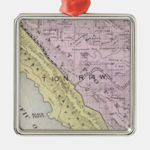 Sonoma County, California 34 Metal Ornament