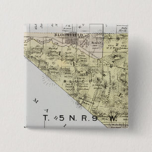 Sonoma County, California 3 2 Inch Square Button