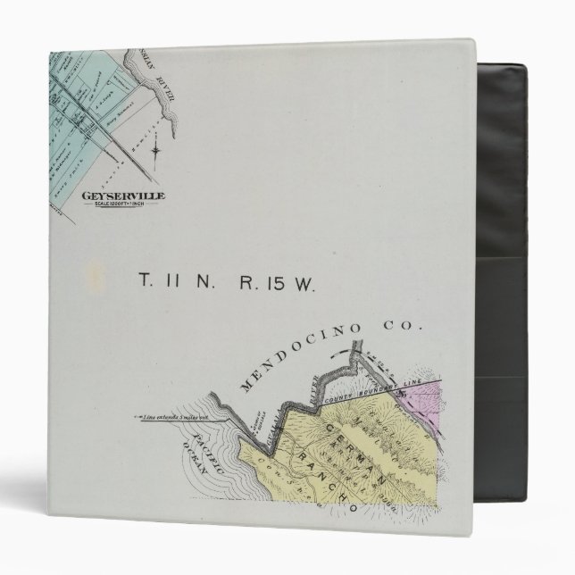 Sonoma County, California 3 Binder (Front/Inside)