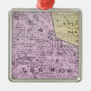 Sonoma County, California 5 Metal Ornament