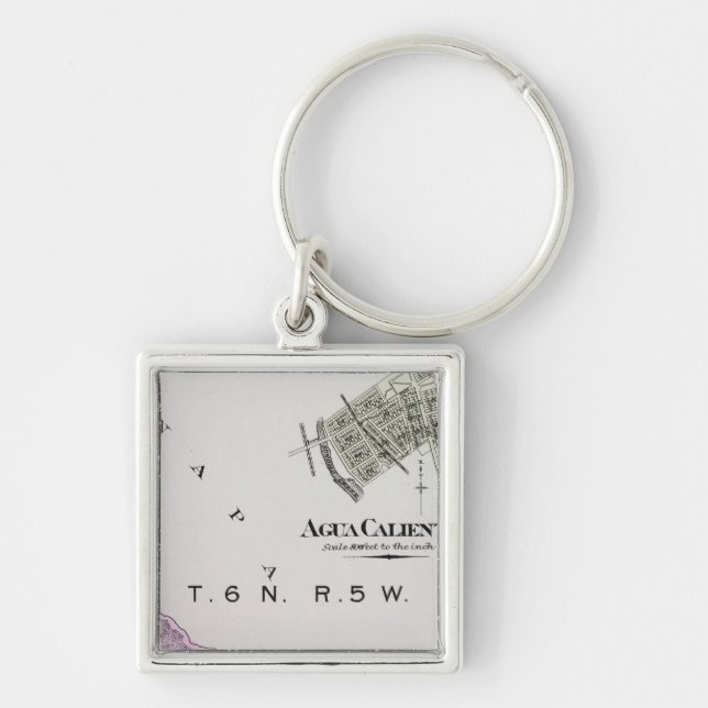Sonoma County, California 6 Keychain (Front)