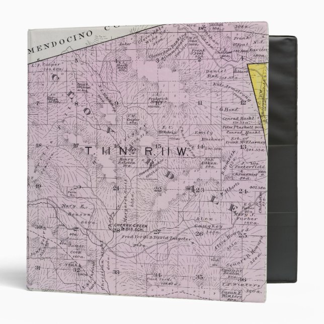Sonoma County, California 7 Binder (Front/Inside)