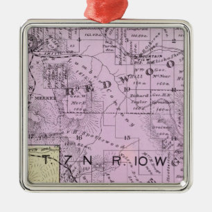 Sonoma County, California 8 Metal Ornament