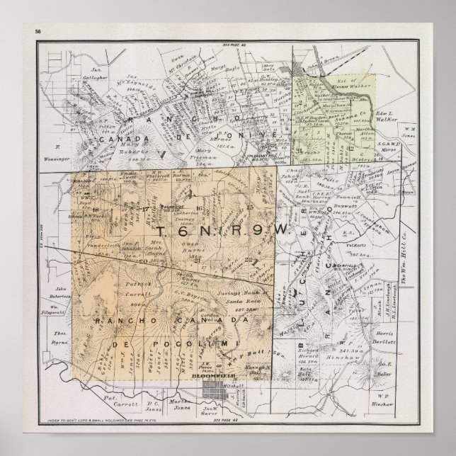 Sonoma County, California 8 Poster (Front)