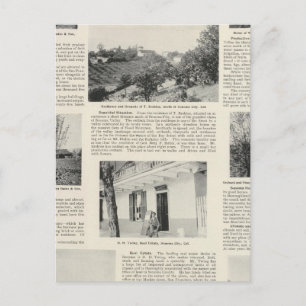 Sonoma Farms, California Postcard