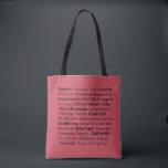 Sonoma Napa Custom Wine Country TOTE<br><div class="desc">The towns and appellations in Sonoma and Napa's iconic wine country featured on a terrific shoulder tote. We offer the shoulder tote in several different colours.</div>