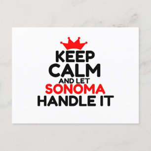 SONOMA POSTCARD