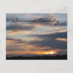 Sonoma Sunset Postcard