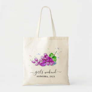 Sonoma Vineyard Winery Girls’ Weekend Sac fourre-t