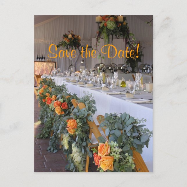 Sonoma winery, Save the Date! Announcement Postcard (Front)