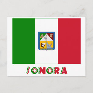 Sonora Unofficial Flag Postcard