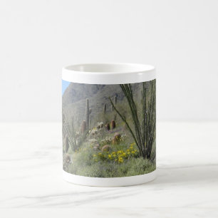 Sonoran Desert in bloom Coffee Mug