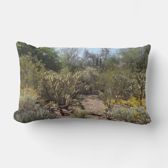 Sonoran Desert Lumbar Pillow (Front)
