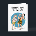 Son's 43rd Birthday Card<br><div class="desc">Funny 43rd Birthday Greeting Card for a son who is turning 43 years old</div>