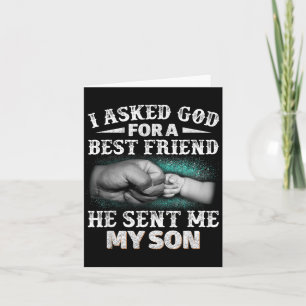 Sons Father Emotional Sayings Dad And Son Bonding Card