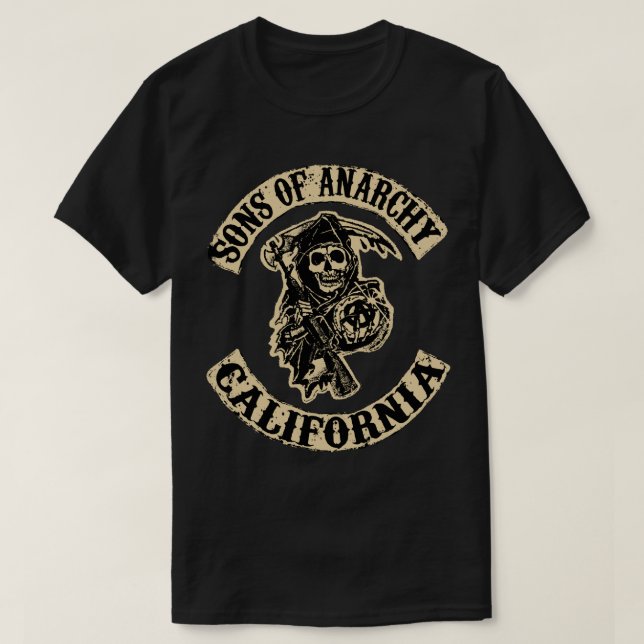 Sons of Anarchy Classic T Shirt (Design Front)