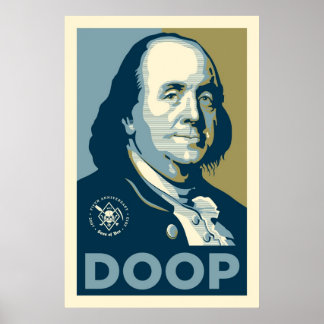 Sons of Ben - 'Ben Franklin Doop' Poster