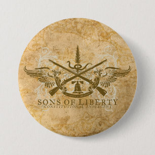 Sons of Liberty 3 Inch Round Button