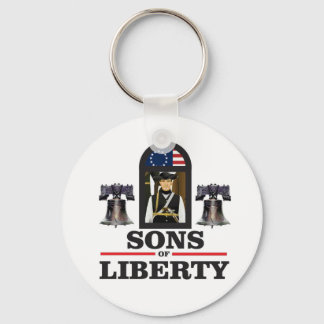 sons of liberty art keychain