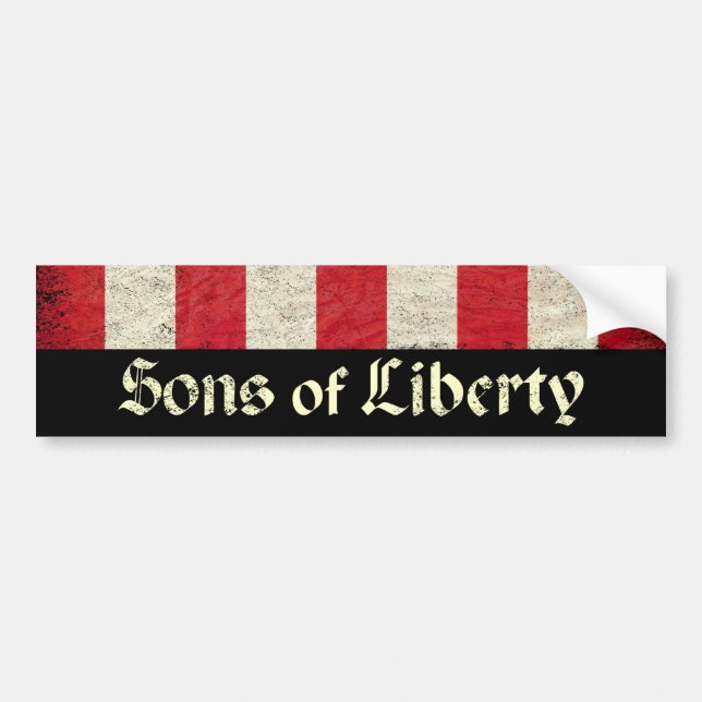 Sons of Liberty Bumper Sticker (Front)
