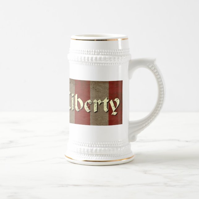 Sons of Liberty Flag Beer Stein (Right)