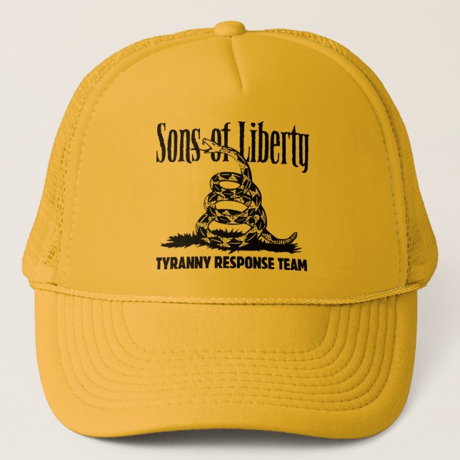 Sons of Liberty TYRANNY RESPONSE TEAM hat (Front)