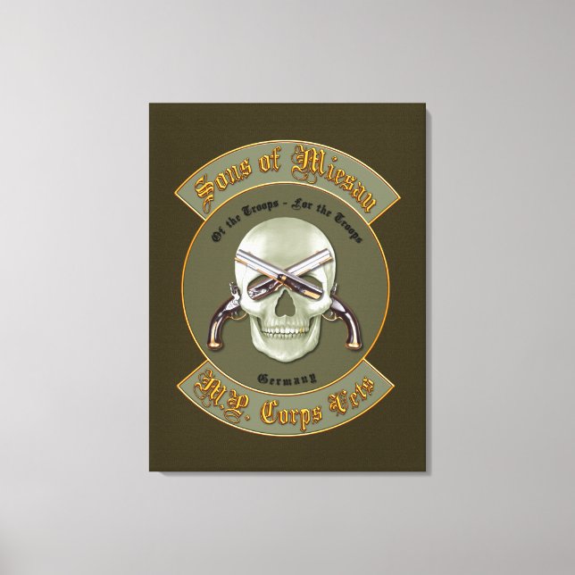 Sons of Miesau Canvas Print (Front)
