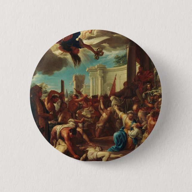 Sons of Saint Felicitas 2 Inch Round Button (Front)