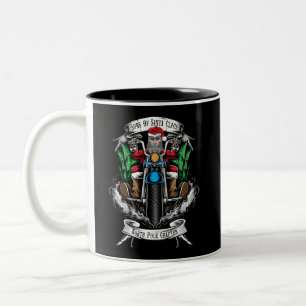 Sons Of Santa Claus North Pole Chapter Two-Tone Coffee Mug