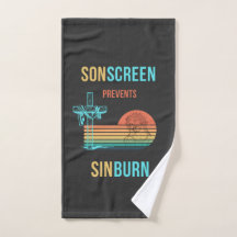 Sonscreen empêche Sinburn