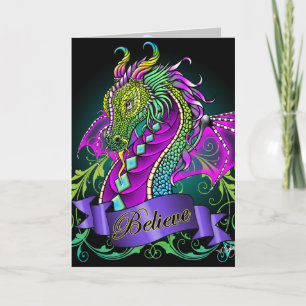 "Sonya" Rainbow Believe Dragon Art Card