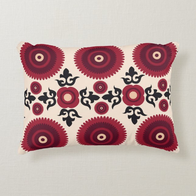 Sonya Suzani Accent Pillow (Front)